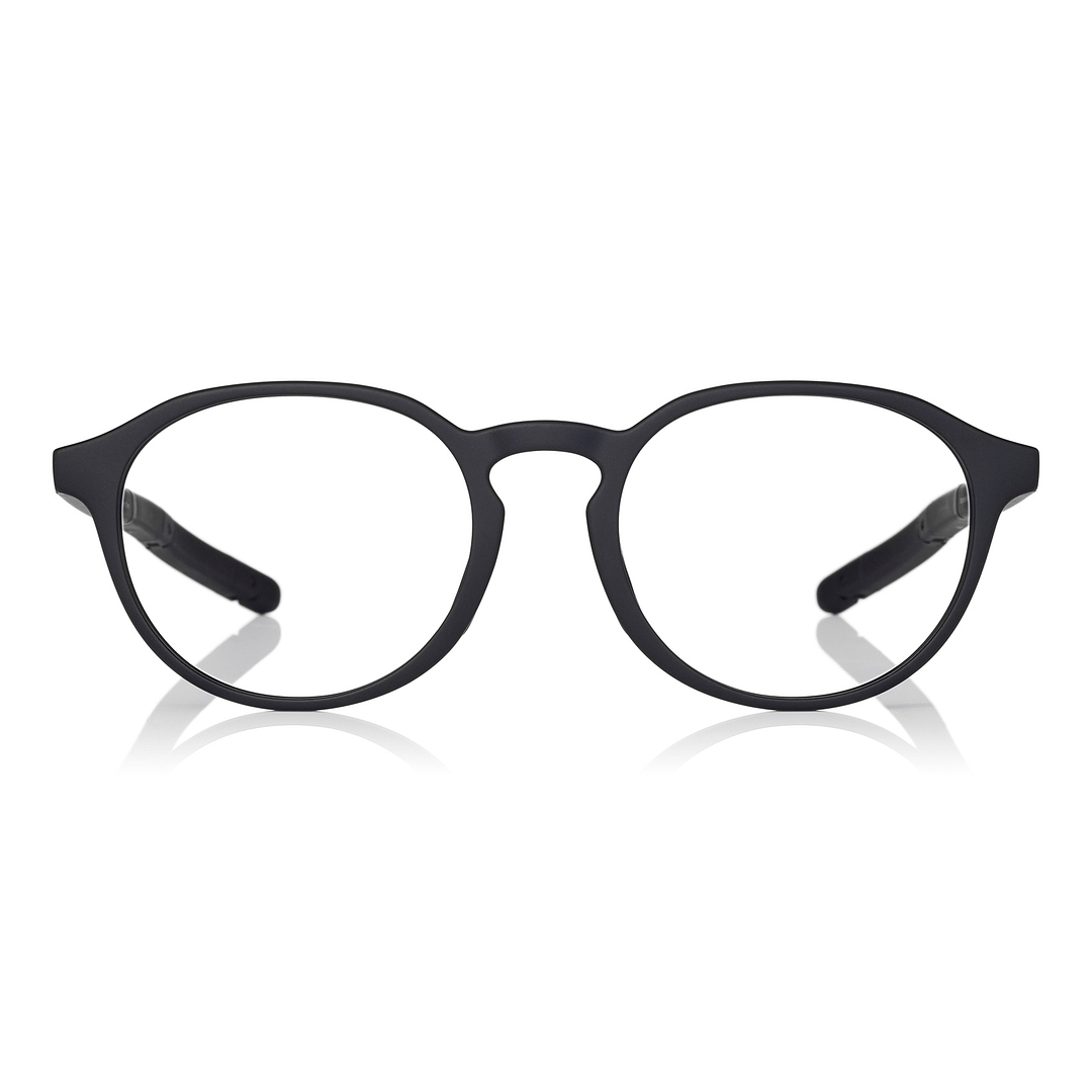 OWNDAYS | MOVE Matte Black Full Rim Boston right side